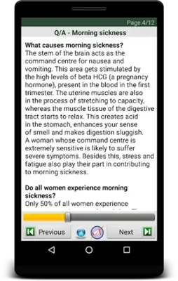 Pregnancy android App screenshot 11