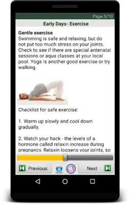 Pregnancy android App screenshot 12