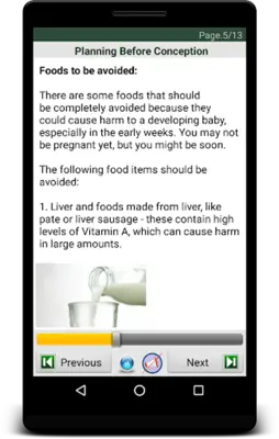 Pregnancy android App screenshot 14